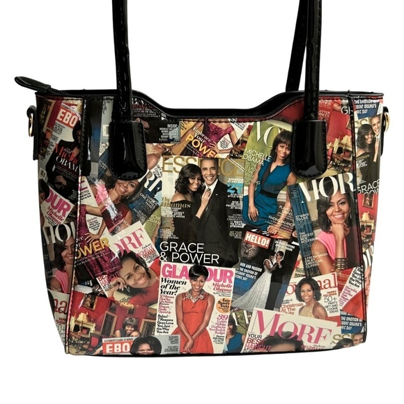 Michelle & Barack Obama on Magazine Covers  Bag - Picture 2 of 12